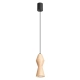 Kubbe Mała R lampa wisząca 1xGU10 naturalne drewno SL.2027 Sollux Lighting
