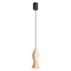 Kubbe Mała S lampa wisząca 1xGU10 naturalne drewno SL.2030 Sollux Lighting