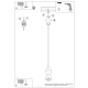 Kubbe Mała S lampa wisząca 1xGU10 naturalne drewno SL.2030