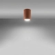 Lagos 10 lampa sufitowa 1xGU10 ochra czerwona SL.2068