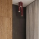 Lagos 10 lampa sufitowa 1xGU10 burgund SL.2069