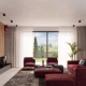 Lagos 10 lampa sufitowa 1xGU10 burgund SL.2069