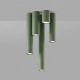 Lagos 10 lampa sufitowa 1xGU10 zielona oliwka SL.2071
