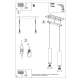 Lagos 2 lampa wisząca 2xGU10 ochra czerwona SL.1490