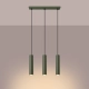 Lagos 3L lampa wisząca 3xGU10 zielona oliwka SL.1486