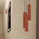 Lagos 3L lampa wisząca 3xGU10 ochra czerwona SL.1491