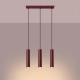 Lagos 3L lampa wisząca 3xGU10 burgund SL.2082