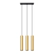 Lagos 3 lampa wisząca 3xGU10 złoty połysk SL.1201 Sollux Lighting