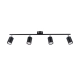 Lemmi 4L lampa sufitowa 4xGU10 czarna SL.1168 Sollux Lighting