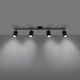 Lemmi 4L lampa sufitowa 4xGU10 czarna SL.1168