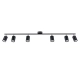 Lemmi 6L lampa sufitowa 6xGU10 czarna SL.1169 Sollux Lighting