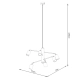 Lemmi 6 lampa wisząca 6xGU10 czarna SL.1207