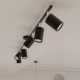 Lemmi 6 lampa wisząca 6xGU10 czarna SL.1207
