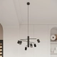 Lemmi 6 lampa wisząca 6xGU10 czarna SL.1207