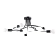 Levar 6 lampa wisząca 6xE27 czarna SL.1456 Sollux Lighting
