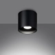 Mika lampa sufitowa 1xGU10 czarna SL.1281