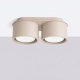 Modo 2 lampa sufitowa 2xGx53 taupe SL.2447