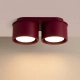 Modo 2 lampa sufitowa 2xGx53 burgund SL.2455