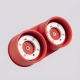 Modo 2 lampa sufitowa 2xGx53 czerwona SL.2479