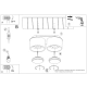 Modo 2 lampa sufitowa 2xGx53 czerwona SL.2479