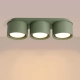 Modo 3 lampa sufitowa 3xGx53 zielona oliwka SL.2464