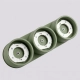 Modo 3 lampa sufitowa 3xGx53 zielona oliwka SL.2464