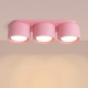 Modo 3 lampa sufitowa 3xGx53 różowa SL.2468