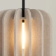 Mula 27 lampa wisząca 1xE27 beżowa SL.1857