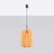 Mula 27 lampa wisząca 1xE27 żółta SL.1858