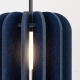 Mula 27 lampa wisząca 1xE27 granatowa SL.1859