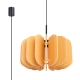 Mula 45 lampa wisząca 1xE27 żółta SL.1861 Sollux Lighting