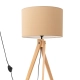 Natt lampa podłogowa 1xE27 taupe SL.1905 Sollux Lighting