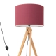 Natt lampa podłogowa 1xE27 burgund SL.1907 Sollux Lighting