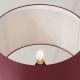 Natt lampa podłogowa 1xE27 burgund SL.1907