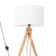 Natt lampa podłogowa 1xE27 biała SL.1908 Sollux Lighting
