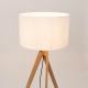 Natt lampa podłogowa 1xE27 biała SL.1908