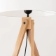 Natt lampa podłogowa 1xE27 biała SL.1908