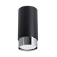 Nero 12,5 lampa sufitowa 1xGU10 czarna, chrom SL.1408 Sollux Lighting