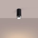 Nero 12,5 lampa sufitowa 1xGU10 czarna, chrom SL.1408