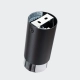 Nero 12,5 lampa sufitowa 1xGU10 czarna, chrom SL.1408
