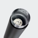 Nero 12,5 lampa sufitowa 1xGU10 czarna, chrom SL.1408