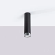 Nero 22,5 lampa sufitowa 1xGU10 czarna, chrom SL.1409