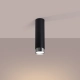 Nero 22,5 lampa sufitowa 1xGU10 czarna, chrom SL.1409
