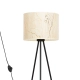 Nevia lampa podłogowa 1xE27 beżowy marmur SL.1854 Sollux Lighting