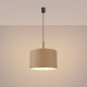 Nevia lampa wisząca 1xE27 taupe SL.1849