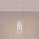 Nicus 1 lampa wisząca 1xE27 biała SL.1360