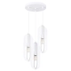 Nicus 3P lampa wisząca 3xE27 biała SL.1361 Sollux Lighting