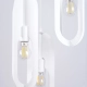 Nicus 3P lampa wisząca 3xE27 biała SL.1361