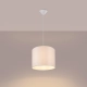 Nova 30 lampa wisząca 1xE27 biała SL.1403