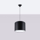 Nova 30 lampa wisząca 1xE27 czarna SL.1405